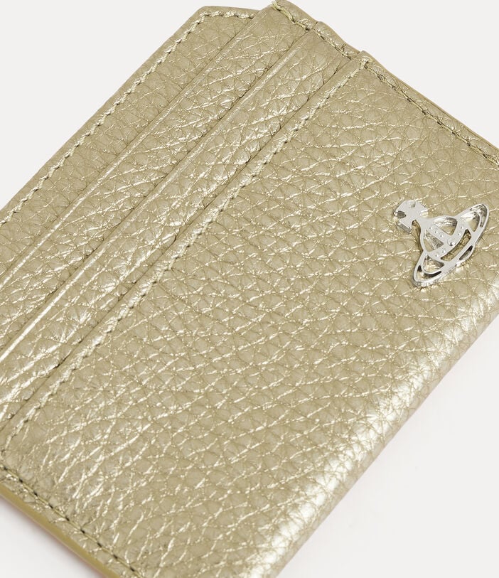 Vivienne Westwood GRAIN LEATHER SLIM CARD HOLDER